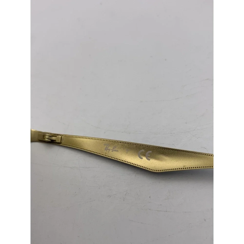 Ray-Ban RB 3545V 2913 49-20 Mens Gold Gray Round Eyeglasses Frame Only
